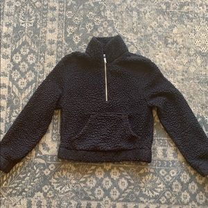 Black Fleece quarter zipper sweatshirt!